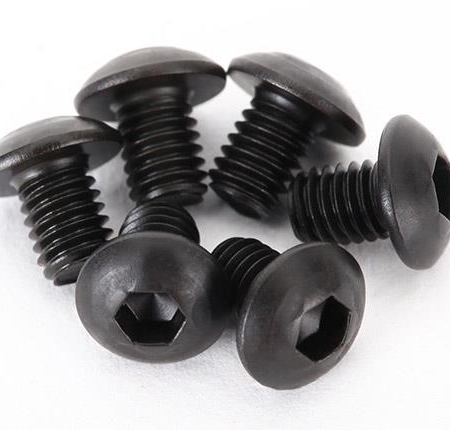 Tornillos de cabeza avellanada de 3 x 4 mm (impulsión hexagonal) (6)