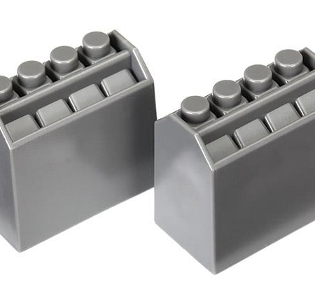 Botellas de aceite, grises (2)