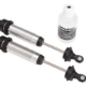 Amortiguadores, GTR, 134 mm, aluminio plateado (completamente ensamblados sin resortes) (delanteros, roscados)