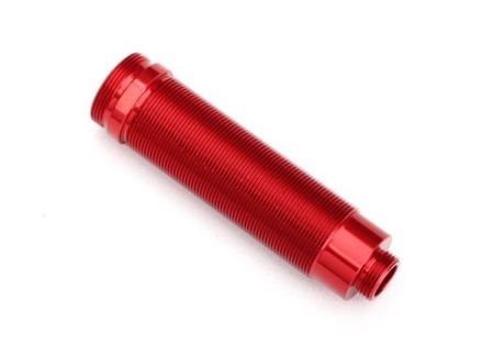 Carrocería, amortiguador GTR, 64 mm, aluminio (anodizado rojo) (delantero, roscado)