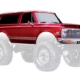 Carrocería, Chevrolet Blazer (1972), completa, roja (pintada) (incluye parrilla, espejos laterales, manijas de las puertas, limpiaparabrisas, parachoques delantero y trasero, montaje sin clip) (requiere guardabarros interiores #8072X)
