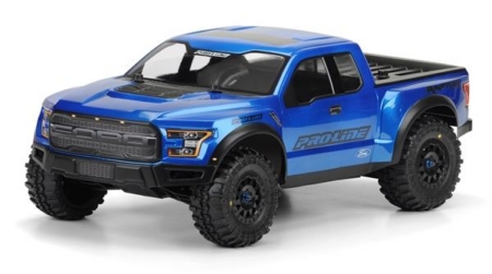 Ford F-150 Raptor 2017, carrocería transparente a escala real para SC (PRO346100)