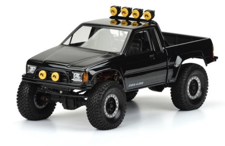 Toyota HiLux 85, carrocería transparente (cabina/caja), SCX10 Honcho de 12,3" (PRO346600)