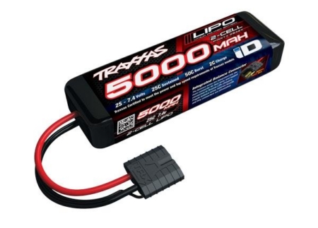 Celda de energía LiPo 5000mAh 7.4V 2S 25C