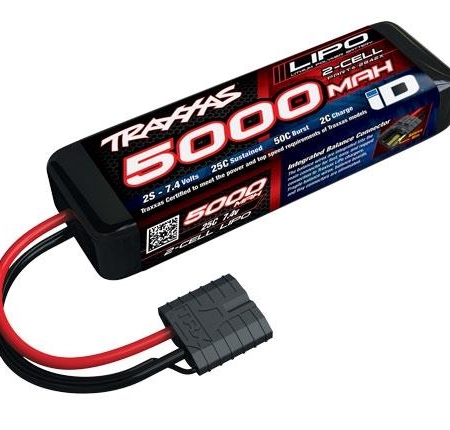 Celda de energía LiPo 5000mAh 7.4V 2S 25C