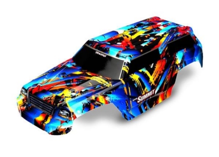 Carrocería, 1/16 Summit (pintada, calcas aplicadas)