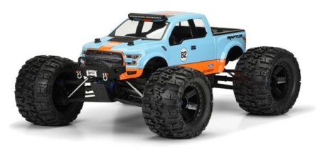 Carrocería transparente para Ford F-150 Raptor 2017 para carrocería de 1:8 (PRO346800)