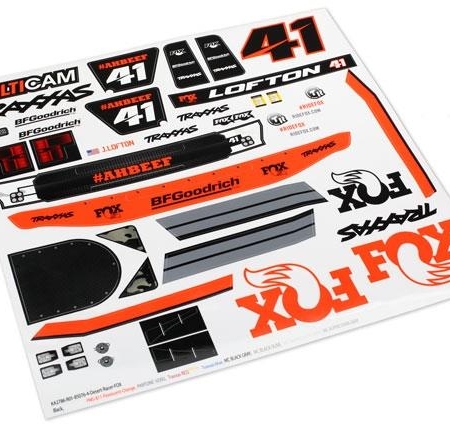 Calcomanías, Unlimited Desert Racer, Edición Fox