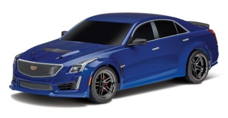 Carrocería, Cadillac CTS-V, azul (pintado, calcomanías aplicadas)