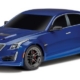 Carrocería, Cadillac CTS-V, azul (pintado, calcomanías aplicadas)