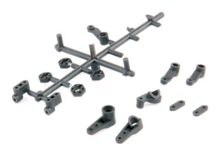 Plásticos del brazo del servo - S10 Twister, 124036