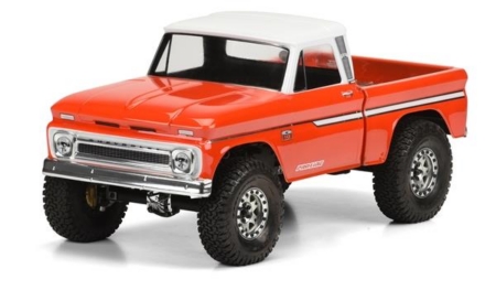 Chevrolet C-10 (cabina/caja) SCX10 Trail Honcho 1966 (PRO348300)