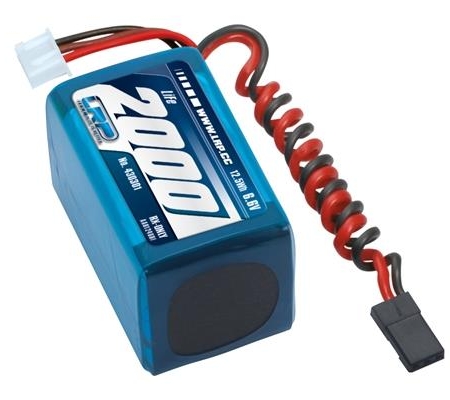 Batería LRP VTEC LiFePo 2000 RX-Pack 2/3A Hump - Solo RX - 6,6 V, 430301