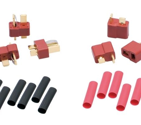 Conectores de batería LRP Deans (3xF, 3xM), 65831