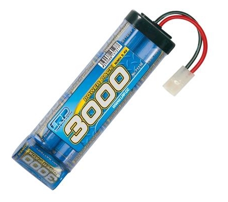 LRP Power Pack 3000 - 8,4 V - Batería de NiMH de 7 celdas, 71116