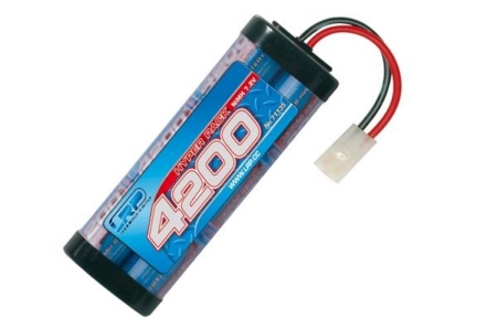 LRP Power Pack 4200 - 7,2 V - Batería de NiMH de 6 celdas, 71135