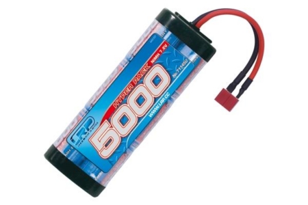 LRP Hyper Pack 5000 - Batería de NiMH de 6 celdas, 7,2 V, 71145U