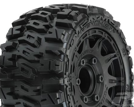 Zanjadora LP 2.8" MTD Raid Negra 6x30 Delantera/Trasera (PRO1015910)