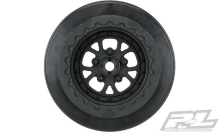 Pomona Drag Spec 2.2"/3.0" Blk Slash 2wd Rr/4x4 F/R (PRO277603)
