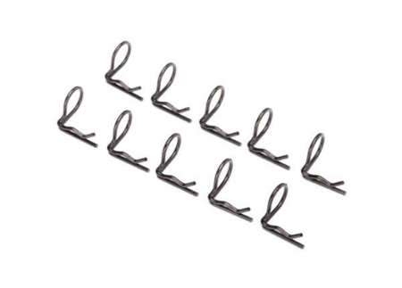 Clip de carrocería (clip de montaje), en ángulo de 90 grados (10) NEGRO, TRX3935A