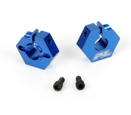 Adaptadores hexagonales frontales de aluminio de 12 mm para B4.1, PR6076-00