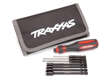 Juego de brocas esenciales Traxxas Speed ​​Bit, destornillador hexagonal y de tuercas, 7 piezas, incluye premium, TRX8712