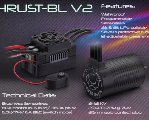 Absima "Aero-X" 1:10 EP On-road brushless 4WD RTR AB12231