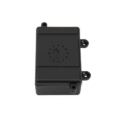 Caja receptor negra para coches 1/10