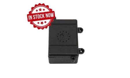 Caja receptor negra para coches 1/10