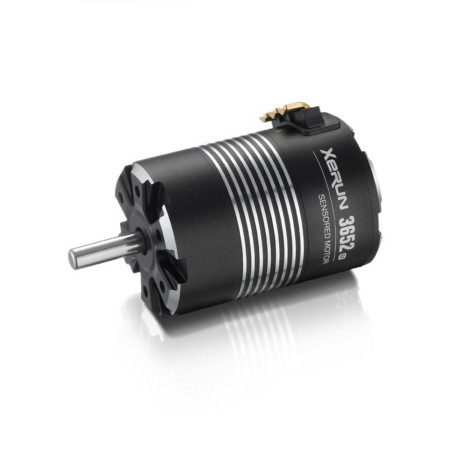 Hobbywing XERUN 3652SD D5.00-G2 Negro 6100kv incl piñón 48P 21T