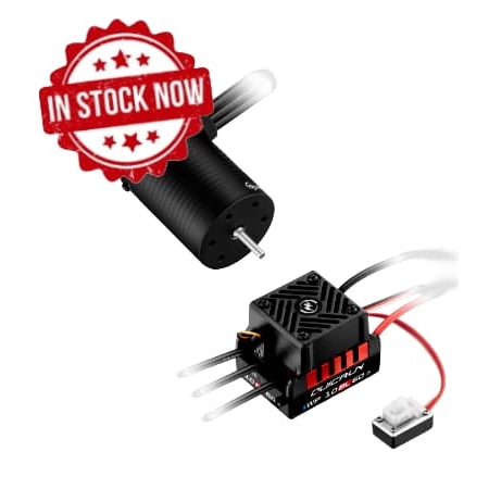 Hobbywing Combo WP10BL60 G2 3652SL 3250kV G2 sin sensores 1/10 HW38020396