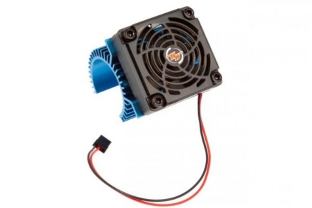 Ventilador Hobbywing + Disipador C1, 5 V, 36 mm de diámetro, 60 mm de longitud, batería de litio 2S