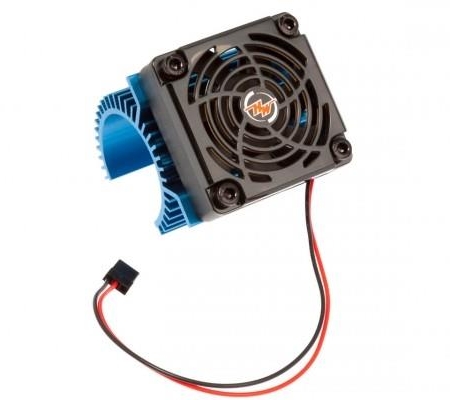 Ventilador Hobbywing + Disipador C1, 5 V, 36 mm de diámetro, 60 mm de longitud, batería de litio 2S