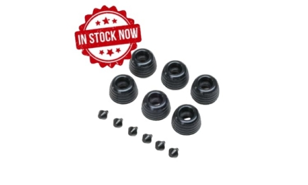 Ruedas y topes de barra de apoyo de goma Losi Promoto-SM (6pcs) LOS-2288