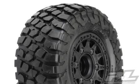 Neumáticos todoterreno BFGoodrich Baja T/A KR2 SC de 2,2"/3,0" M2 (medianos) montados en Raid Black (PRO1012310)