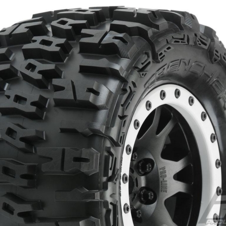 Zanjadora de 4,3" X-MAXX MTD Impulse negra/gris delantera/trasera (PRO1015113)