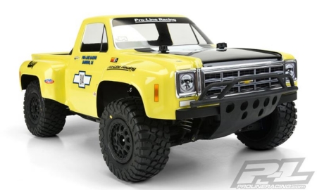 Carrocería transparente para camioneta de carreras Chevy C-10 de 1978 para SC (PRO351000)