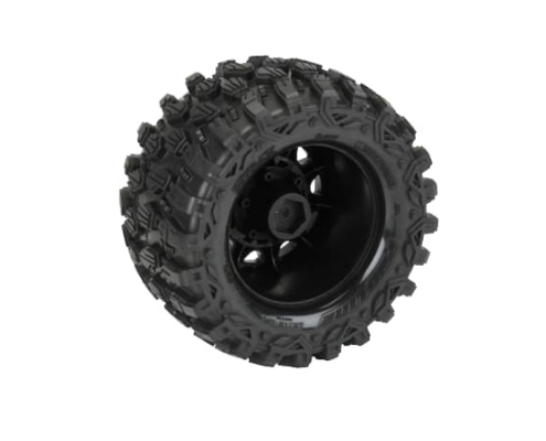 Neumáticos Proline Hyrax de 2,8" MTD negros 6x30 Stampede PRO1019010