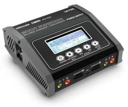 Cargador/descargador de equilibrio dual CA/CC SkyRC D260