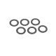 Arandelas Traxxas Spartan PTFE, 6,5 x 10 x 0,5 mm (6pcs) TRX10385