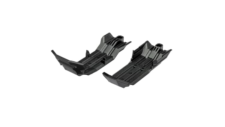 Placa protectora Traxxas delantera (1) trasera (1) TRX10737