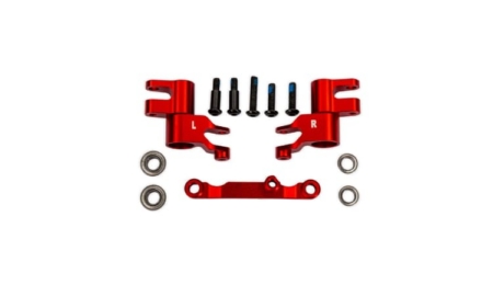 Manivelas de dirección Traxxas barra de dirección (aluminio 6061-T6) Rojo TRX10743-RED
