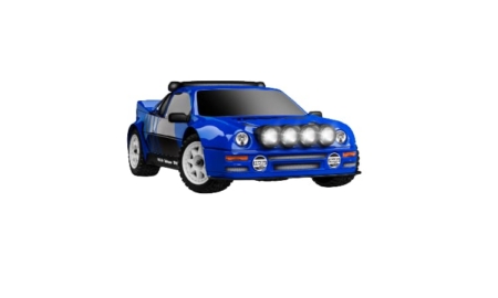 Traxxas Mini Rally VXL Ford RS200 incluye batería y cargador USB Azul TRX108046-1-BLUE