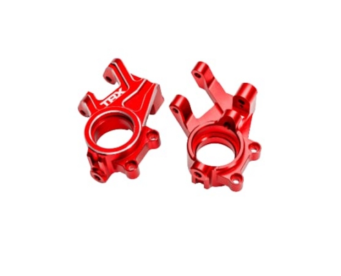 Bloques de dirección Traxxas Funco aluminio 6061-T6 (anodizado rojo) (2pcs) TRX10936-RED