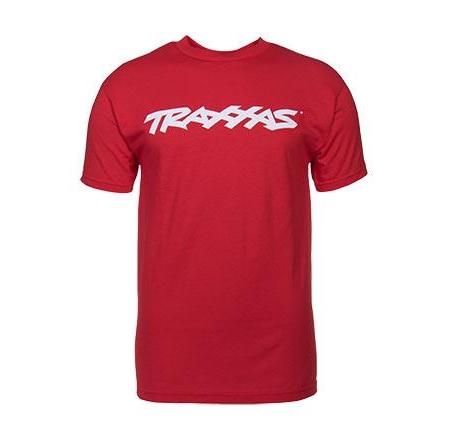 Camiseta roja con el logotipo de Traxxas, talla 4XL