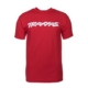 Camiseta roja con el logotipo de Traxxas, talla 4XL