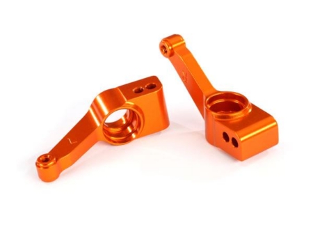 Portadores, eje de mangueta (aluminio 6061-T6 anodizado naranja) (trasero) (2)