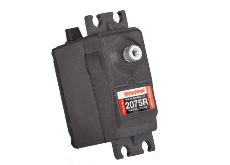 Servo, digital de alta velocidad, engranaje metálico (b), resistente al agua