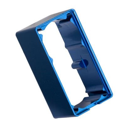 Caja de servo, aluminio (anodizado azul) (medio) (para servo 2250), TRX2254