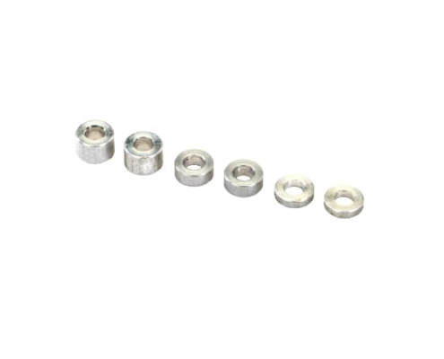 Espaciadores de aluminio Traxxas (6pcs) TRX2539